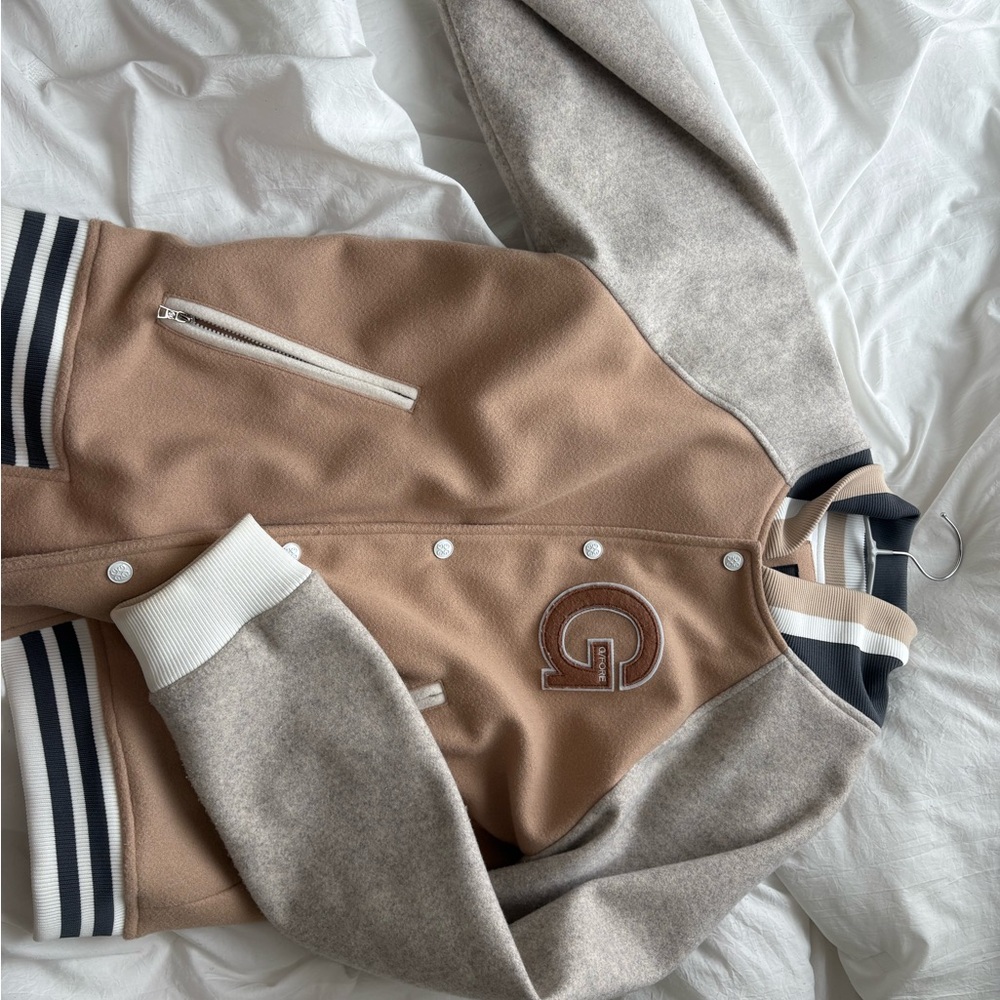 G/FORE Tan and Gray Women's Jacket